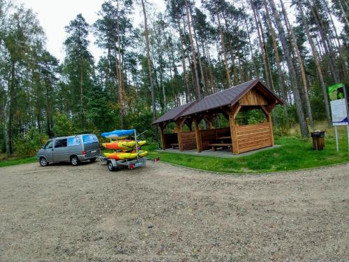 Chocina Fluss Kanuhafen, Polcanoe Polen 