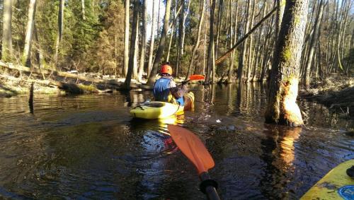 Paddeltour auf dem Chocina-Fluss, Polcanoe Polen